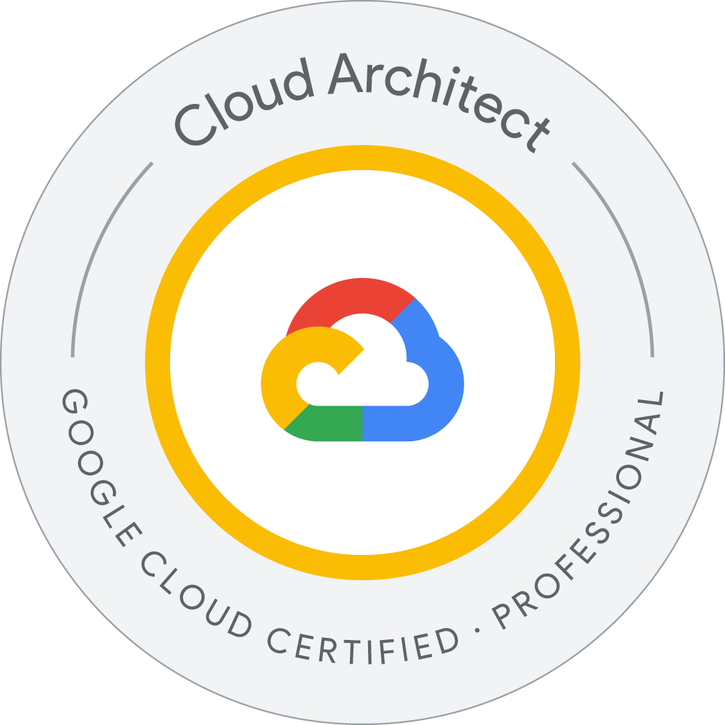 Google Cloud Certified Professional Cloud Architect